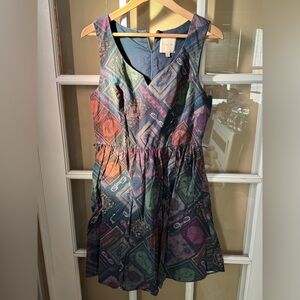 ModCloth Book Fit and Flare Dress